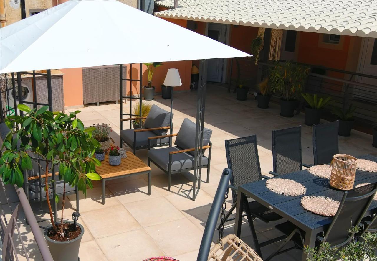 Ferienwohnung La Soffitta Benitses  Exterior foto